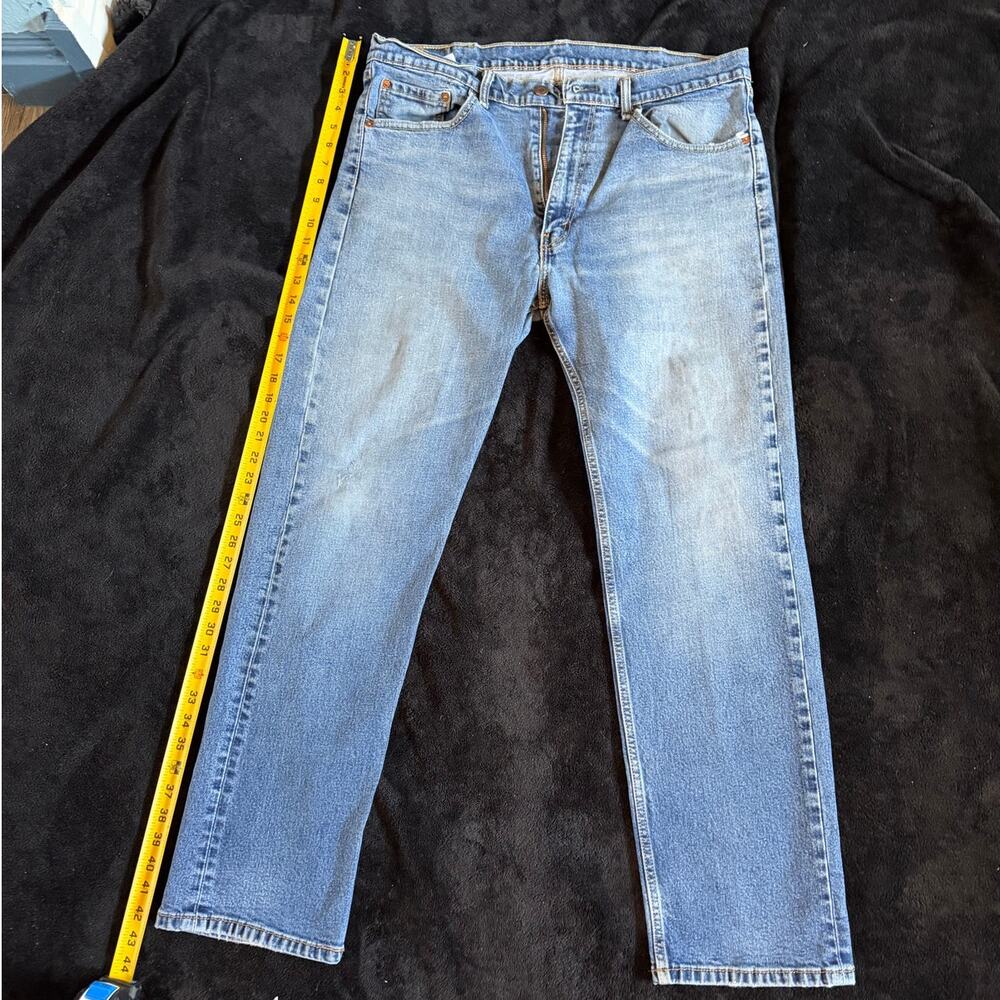 Levi’s 505 Jeans Mens 38x32 Blue Straight Leg Fade